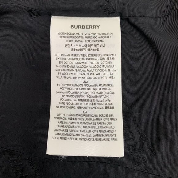 Burberry Plaid Tweed Jacket With Fringe Hem & Gold Buttons Womens Size S - Picture 7 of 8